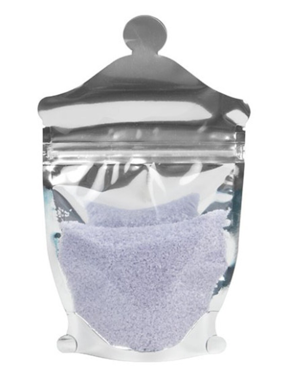 Apothecary Jar Shaped Pouch Clear Front Panel 5 1/2" x 2 3/8" x 9" 100 pack SP3J